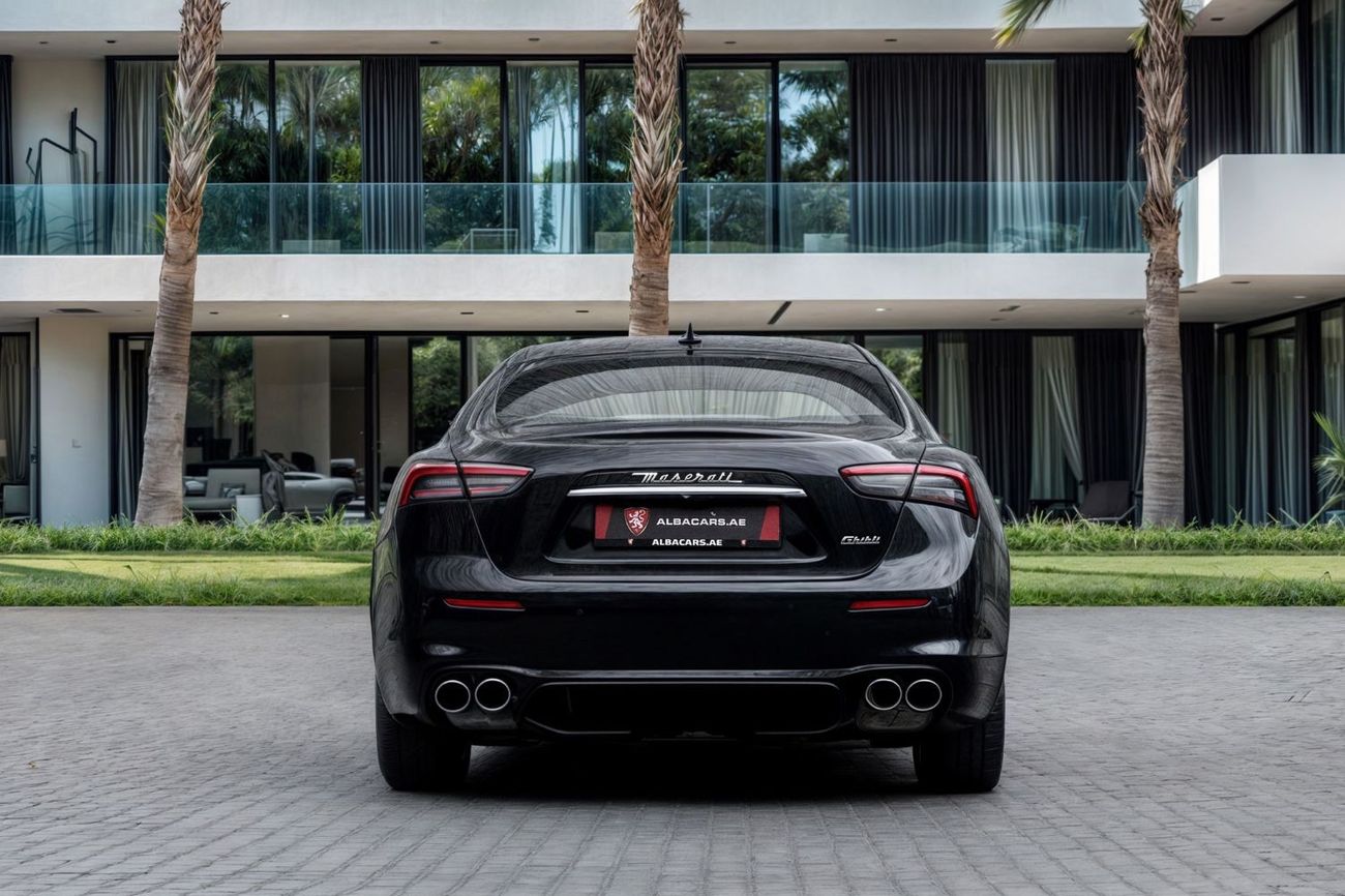 مازيراتي جيبلي GT Hybrid | 3,035 P.M  | 0% Downpayment | Low Mileage