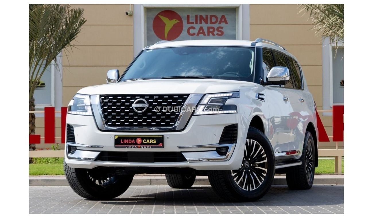 نيسان باترول Nissan Patrol Platinum 2024 GCC under Agency Warranty and Service Contract with Flexible Down-Paymen