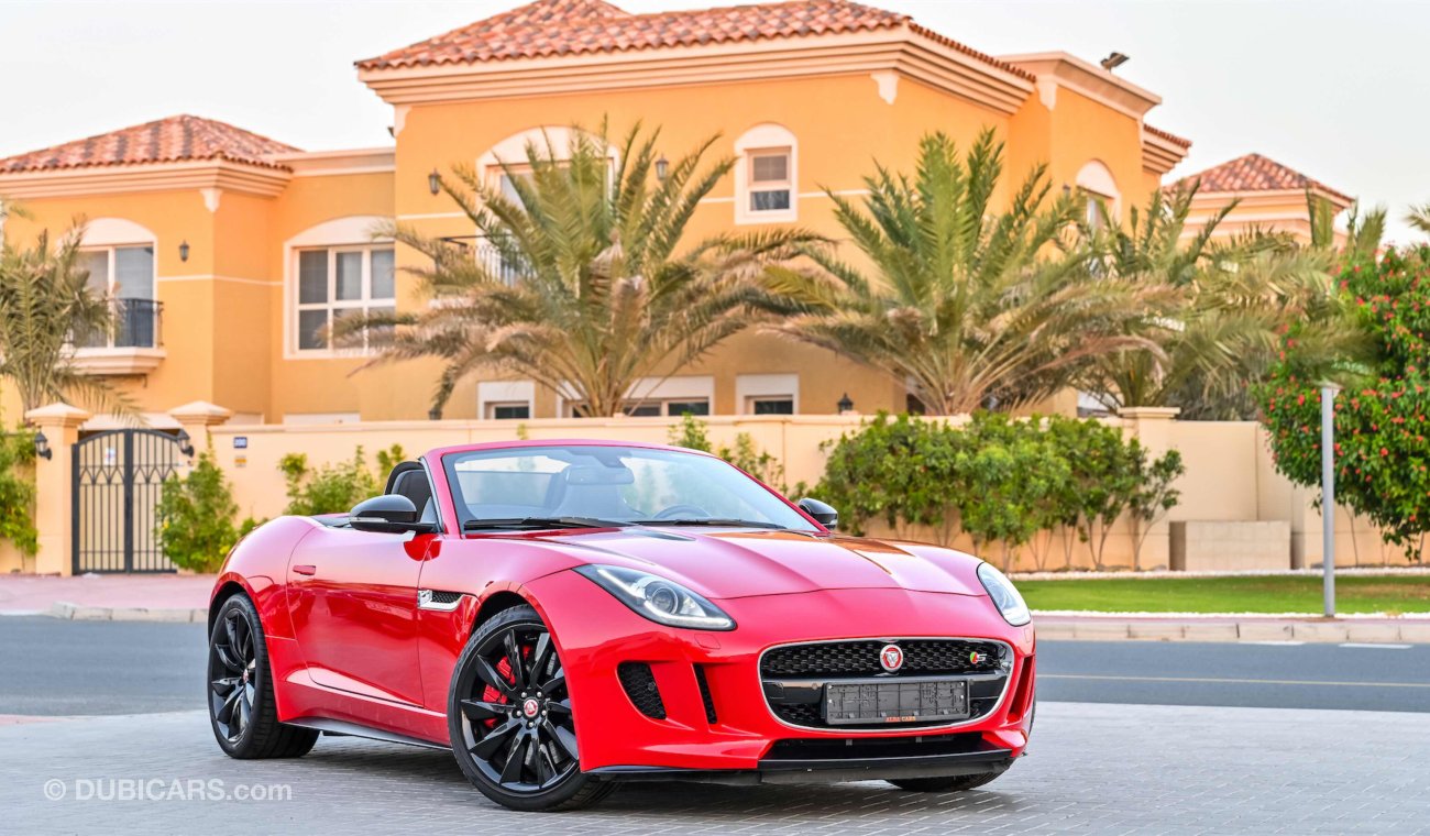 Jaguar F-Type S | AED 3,016 Per Month | 0% DP | Fully Loaded | Exceptional Condition