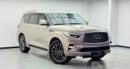 إنفينيتي QX80 LUXE SENSORY PROACTIVE 2024 Infiniti QX80 Sensory Proactive, 2029 Infiniti Warranty, 2027 Infiniti S