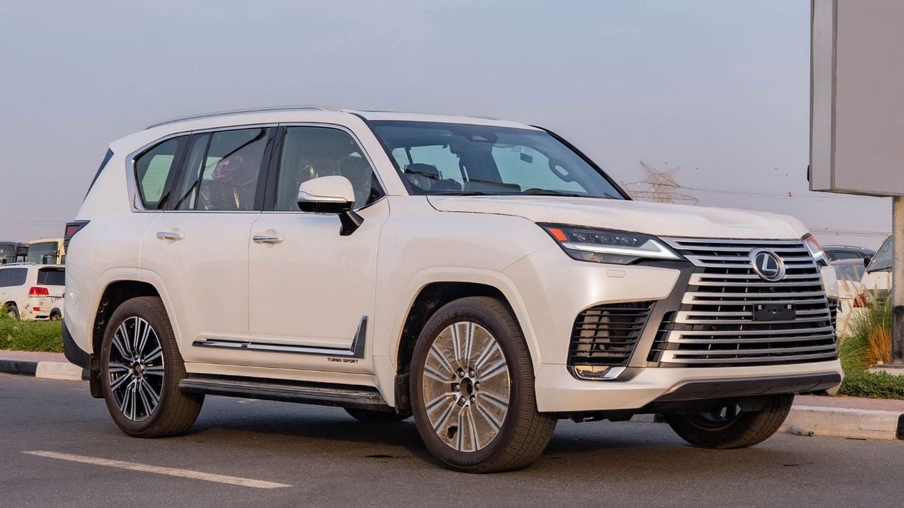 لكزس LX 600 2026 Lexus LX600 Turbo Sport 3.5L AT Petrol (White)