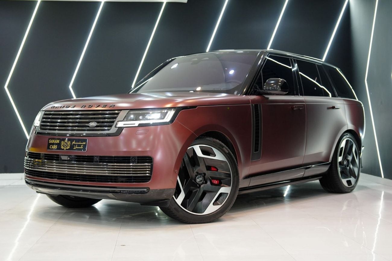 لاند روفر رينج روفر SV P530 2023 Range Rover Vogue SV, Rear Entertainment Display,Two-Tone Interior, Al Tayer Warranty + Service
