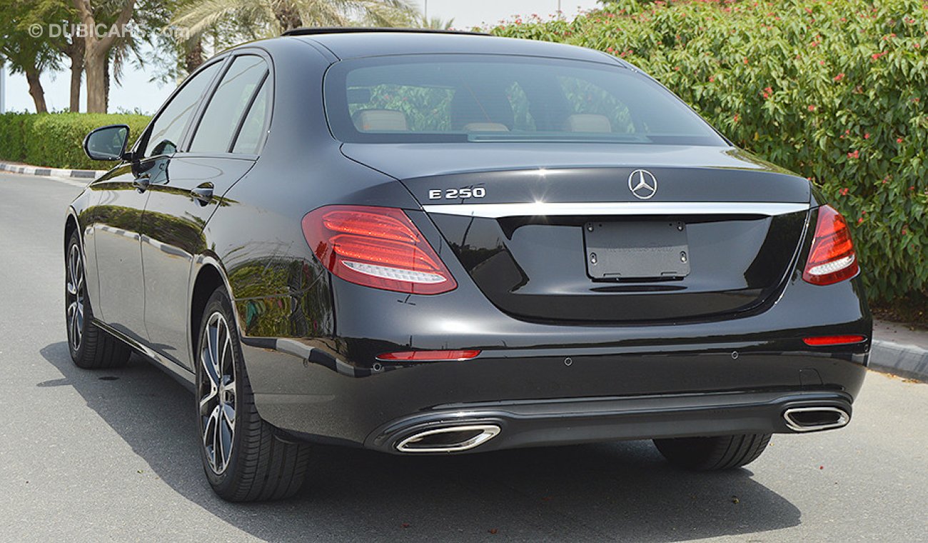 Mercedes-Benz E 250 2018, 2.0L V4 GCC, 0km with 2 Years Unlimited Mileage Warranty