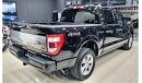 Ford F-150 RAMADAN SPECIAL OFFER FORD F 150 PLATINUM 2022 IN IMMACULATE CONDITION ONLY 13K KM FOR 235K AED