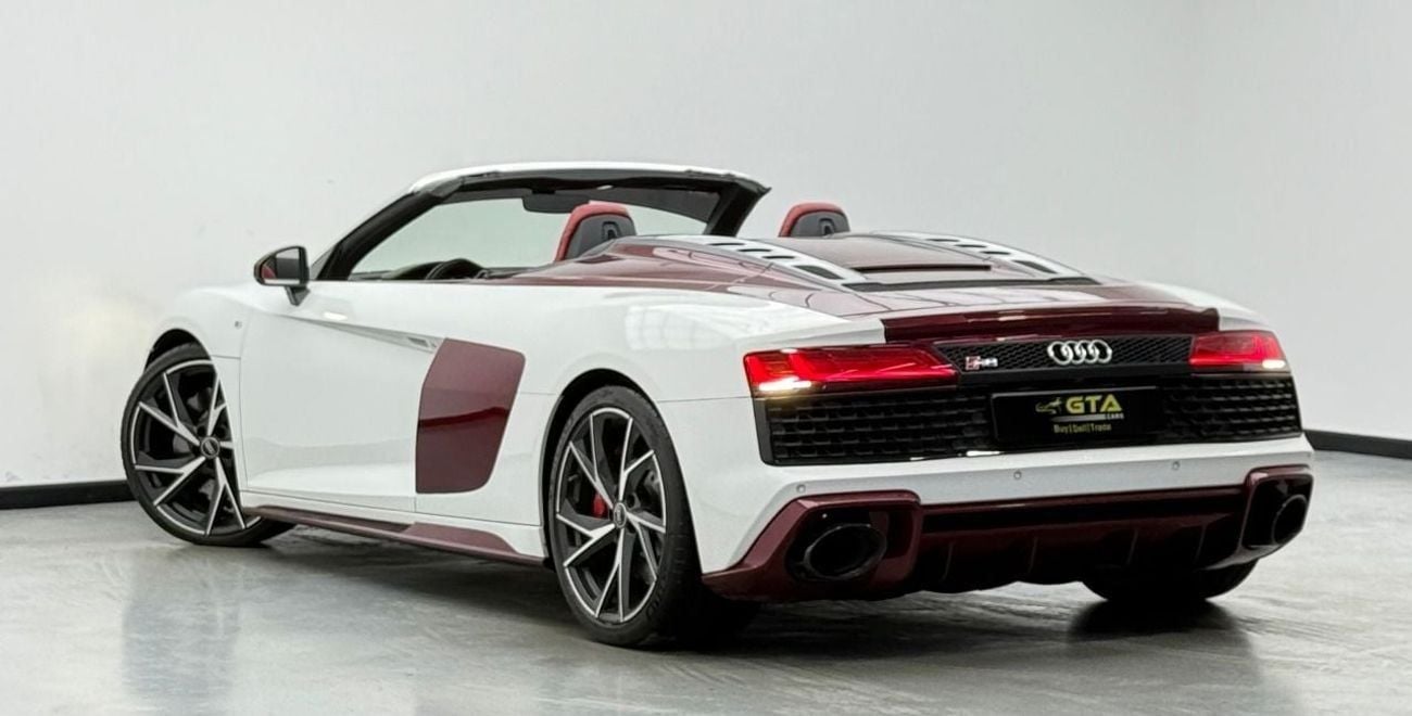 Audi R8 Spyder V10 Plus 5.2L 2022 Audi R8 Spyder V10, 2 Years Warranty full audi Service History, GCC