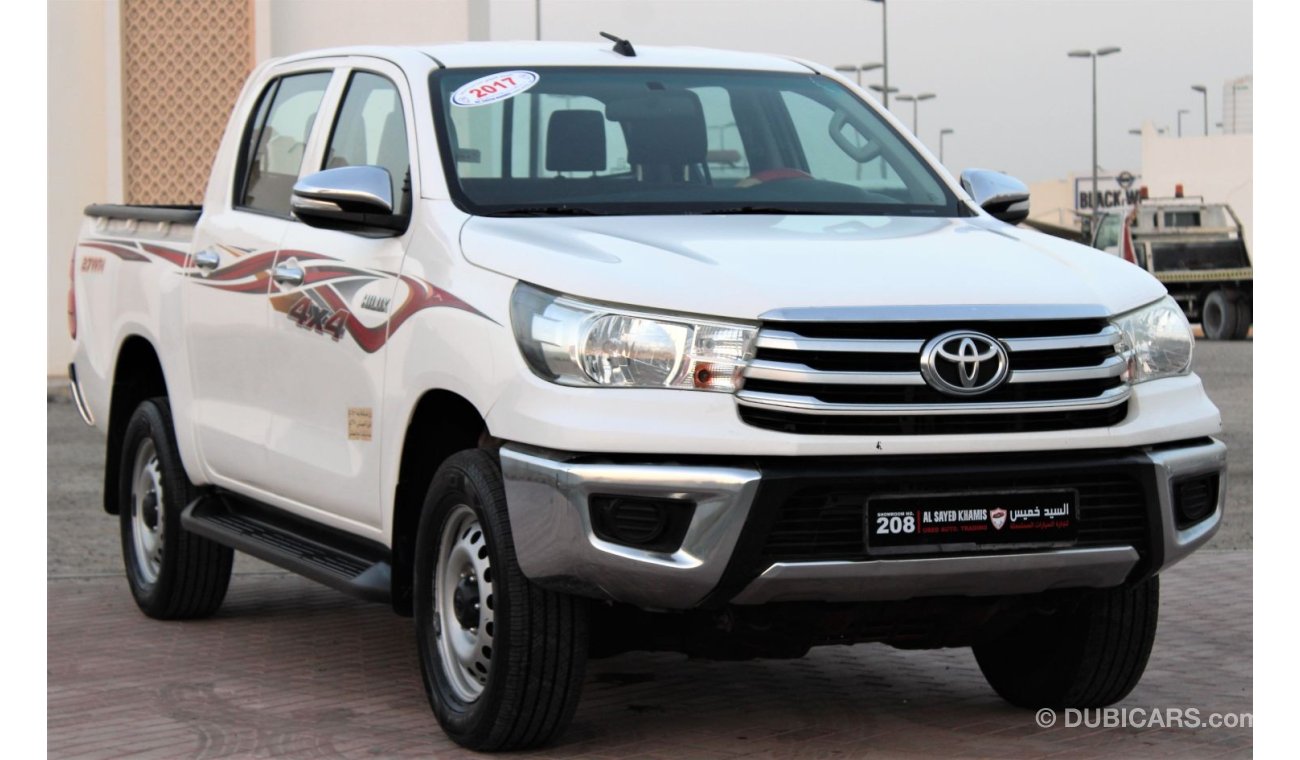 Toyota Hilux Toyota Hilux 2017 GCC 4x4 full automatic in excellent condition, without accidents, very clean from