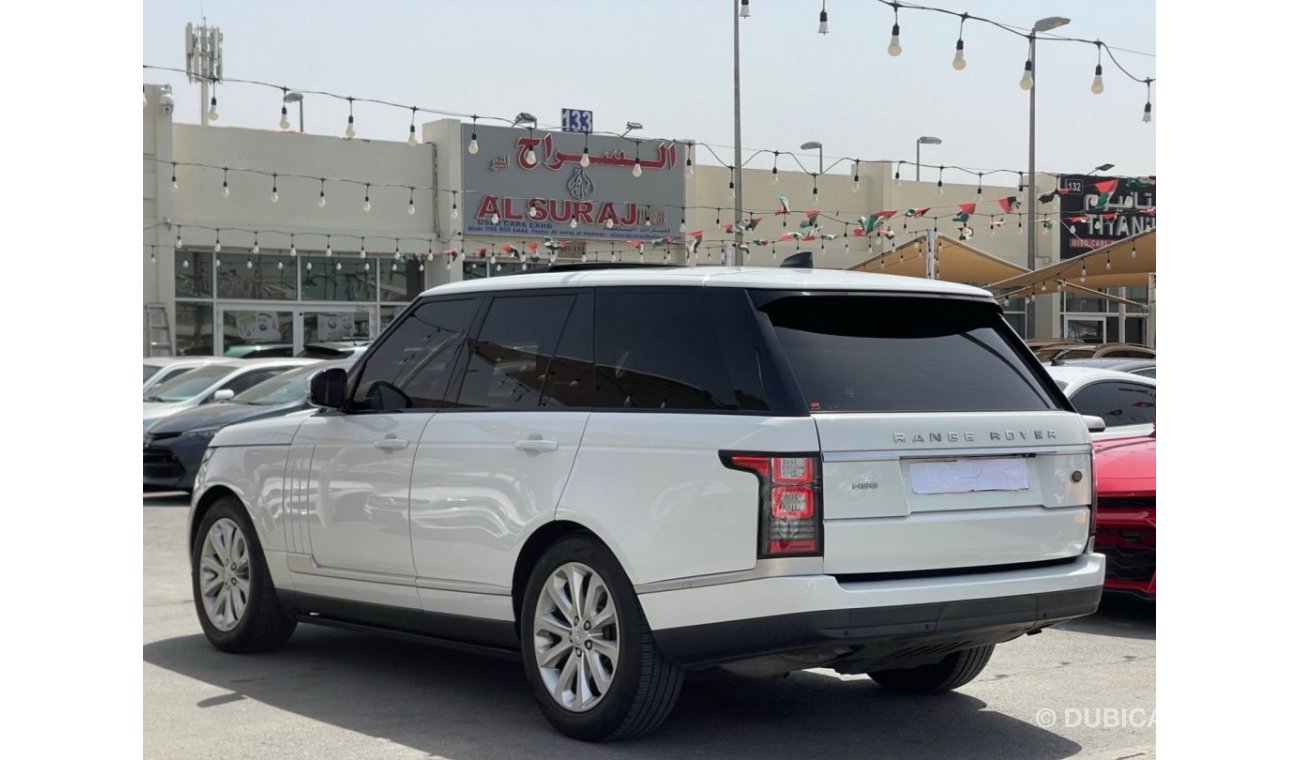 Land Rover Range Rover Vogue HSE Model 2017, Gulf, 6 cylinder, agency dye, automatic transmission, full option, panoramic sunroof, in