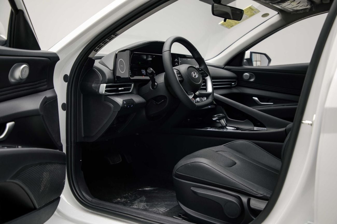 Hyundai Elantra GLX 1.5L - White Inside Black | Export Only