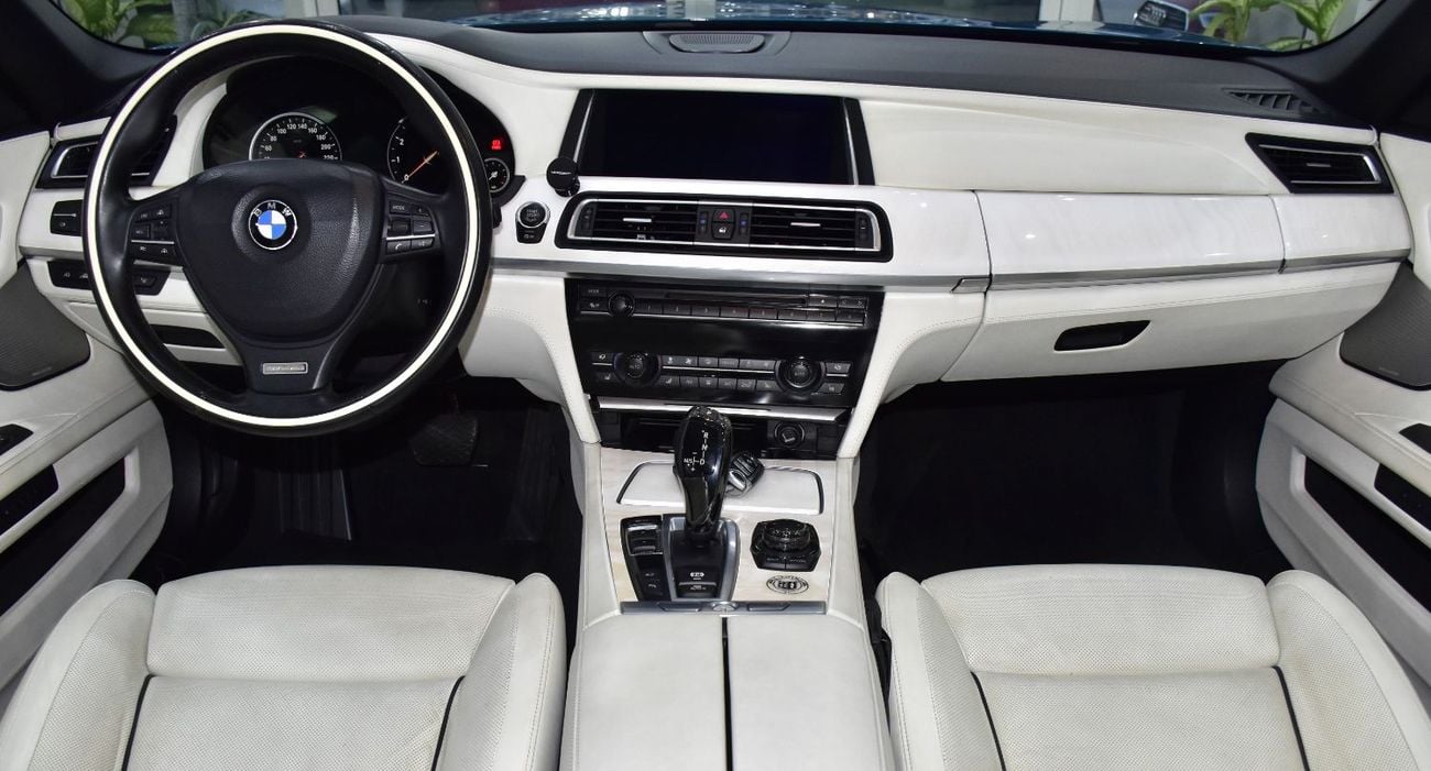 BMW 750Li INDIVIDUAL EXCELLENT DEAL for our BMW 750Li - ALPINA KIT ( 2014 Model ) in Blue Color GCC Specs
