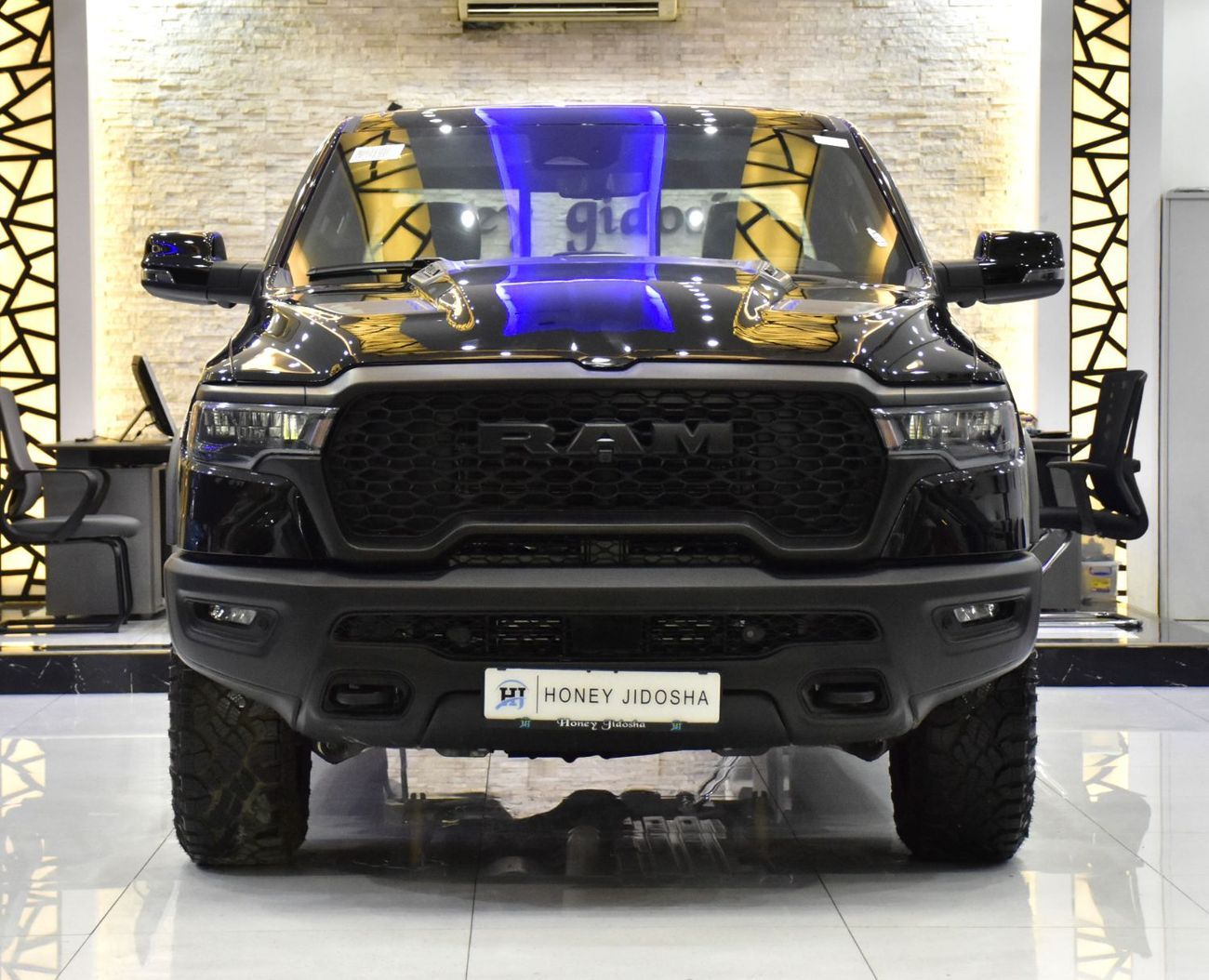 رام 1500 EXCELLENT DEAL for our Dodge Ram Rebel 4x4 ( 2025 Model ) in Black Color GCC Specs