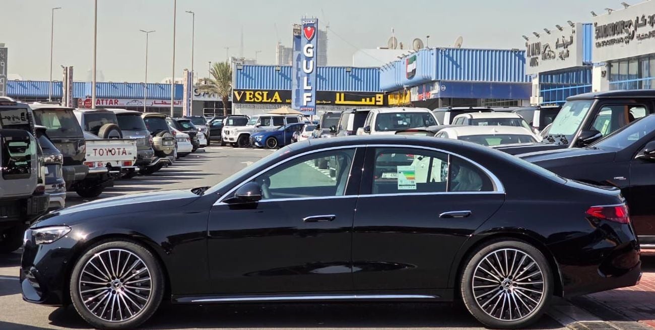 مرسيدس بنز E200 AMG Under Agency Warranty 2026 GCC