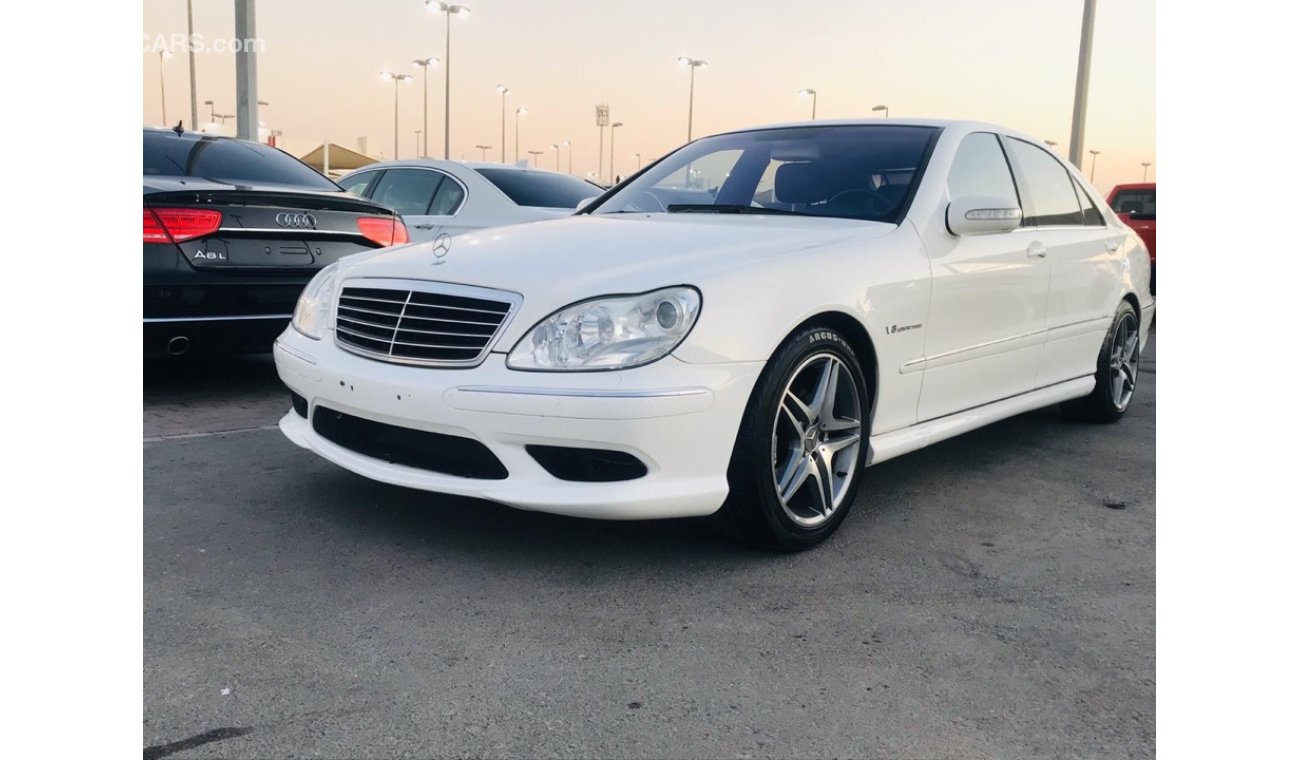 مرسيدس بنز S 500 مرسيدس S500موديل 2003 السياره حاله ممتازه من الداخل والخارج فل اوبشن فتحه وجلد