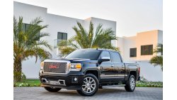 جي أم سي سييرا -  Denali 6.2L V8 - Warranty - GCC - AED 1,898 - 0% Downpayment