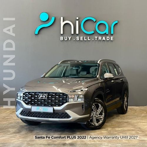 Hyundai Santa Fe AED 1,685pm • 0% Downpayment • Comfort Plus • Agency Warranty Until 2027!