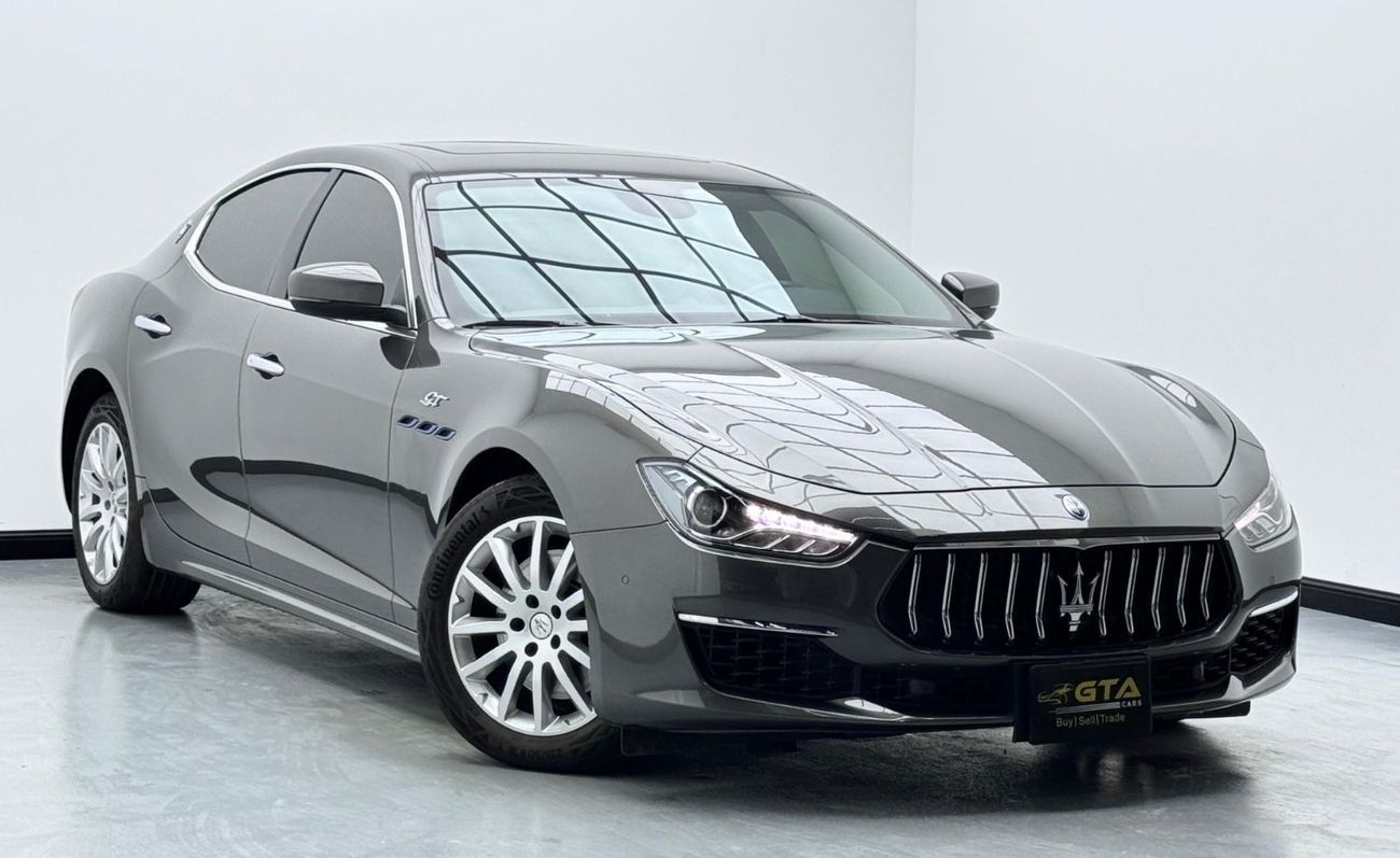 مازيراتي جيبلي GT Hybrid 2.0L 2022 Maserati Ghibli GT, Maserati Warranty Dec 2025, Maserati Service History , GCC