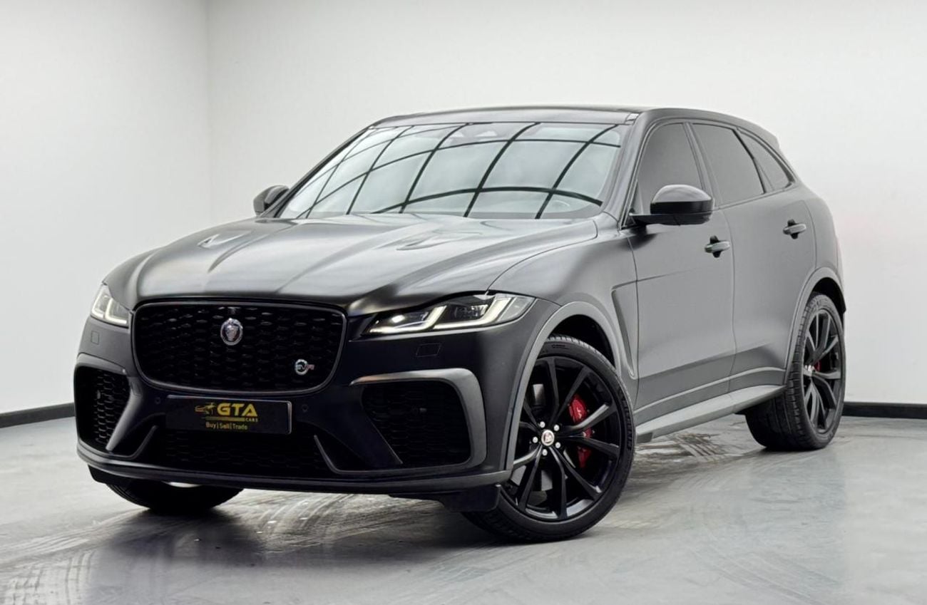Jaguar F Pace SVR 5.0L 2023 Jaguar F-Pace SVR, Jaguar Warranty+Service Contract+Full Service History, GCC