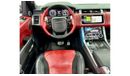 Land Rover Range Rover Sport 2019 Range Rover Sport SVR, Full Service History, Warranty, GCC