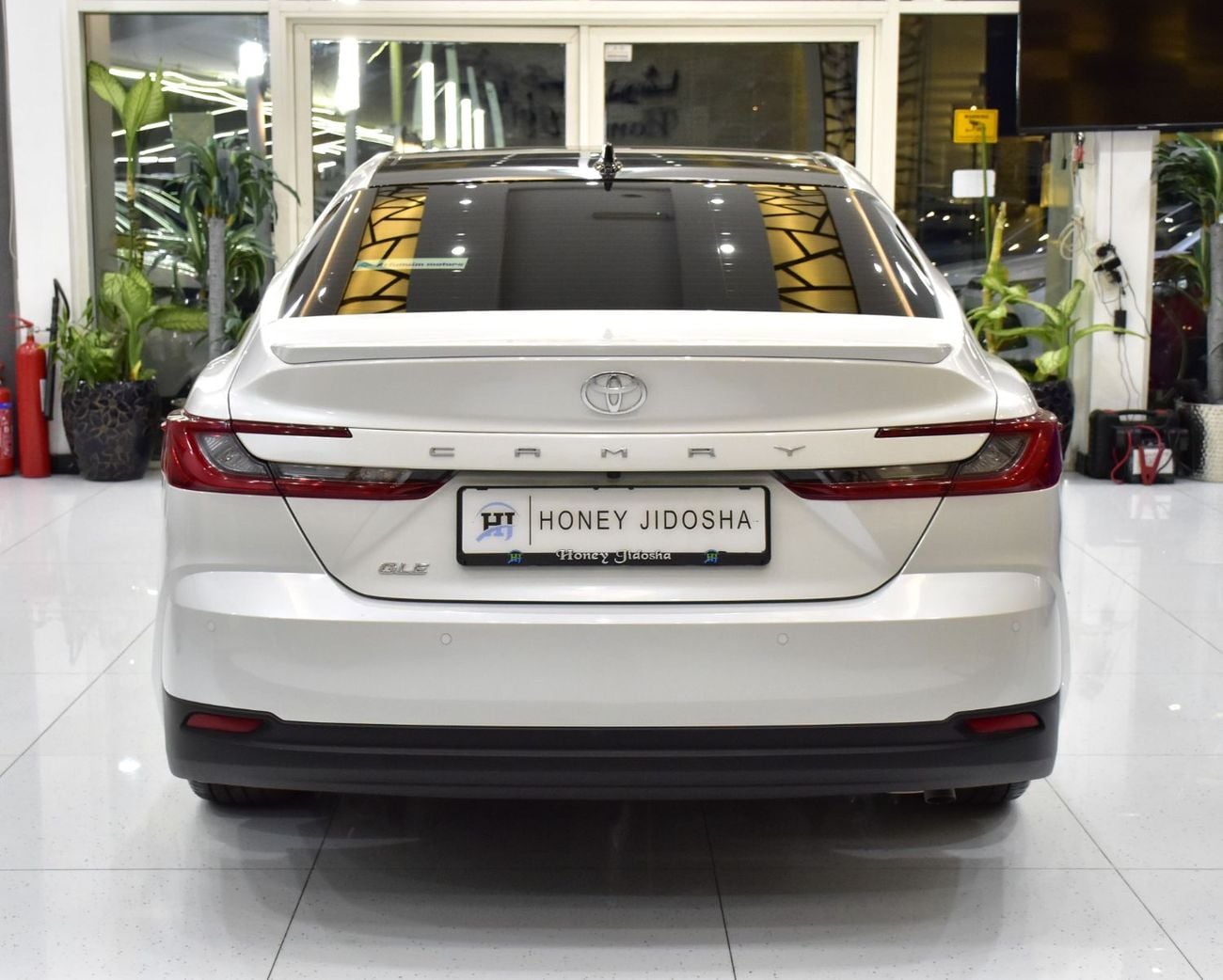 Toyota Camry EXCELLENT DEAL for our Toyota Camry GLE ( 2025 Model ) in White Color GCC Specs
