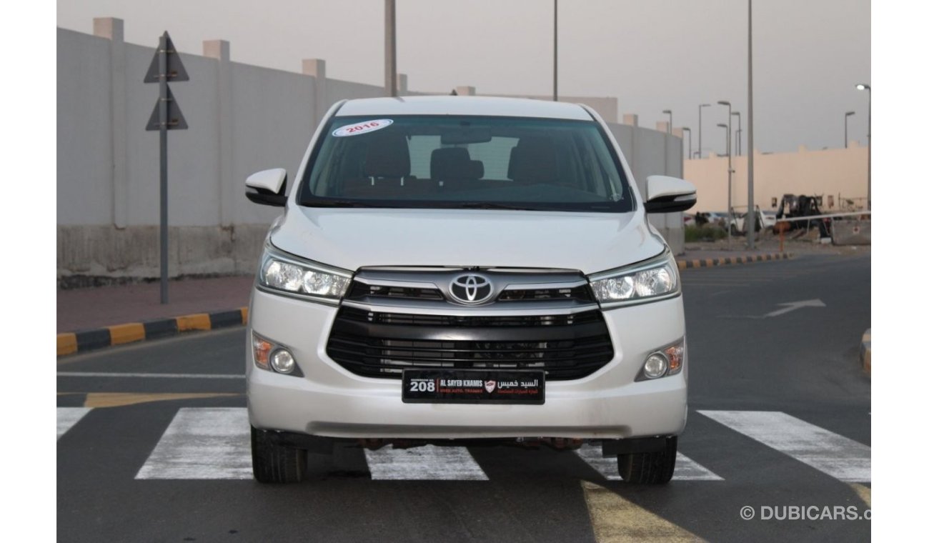 Toyota Innova Toyota Innova 2016 GCC in excellent condition without accidents, very clean from inside and outside