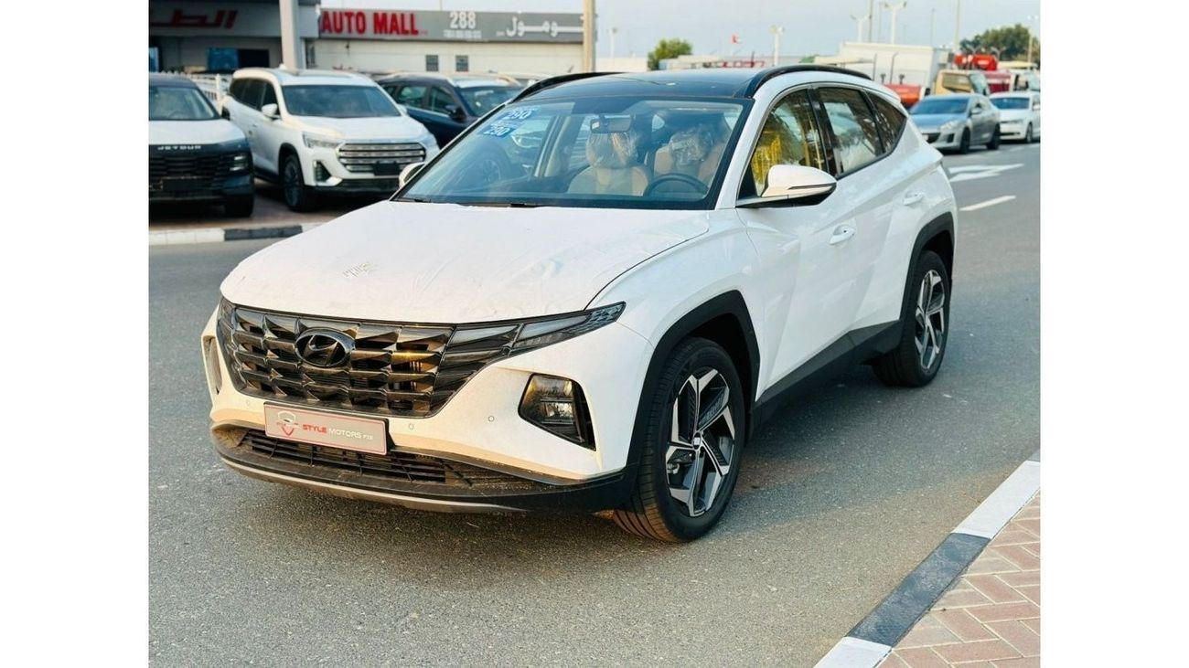 Hyundai Tucson Hyundai Tucson 1.6-TURBO WITH PANORAMIC ROOF, FOR EXPORT COLOR WHITE MODEL 2024 AUTOMATIC TRANSMISSI