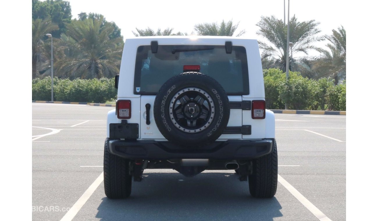 جيب رانجلر 2016 | WRANGLER RUBICON SPECIAL DESIGN - 3.6L WITH GCC SPECS AND EXCELLENT CONDITION