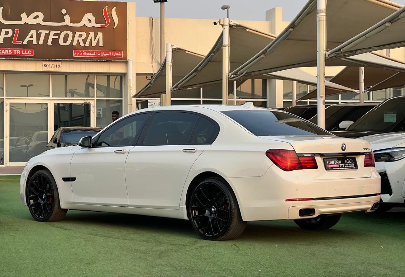 بي أم دبليو 750Li بريستيج بي ام دبليو 750 لارج موديل 2014 مواصفات خليجية صبغ وكالة بدون حوادث