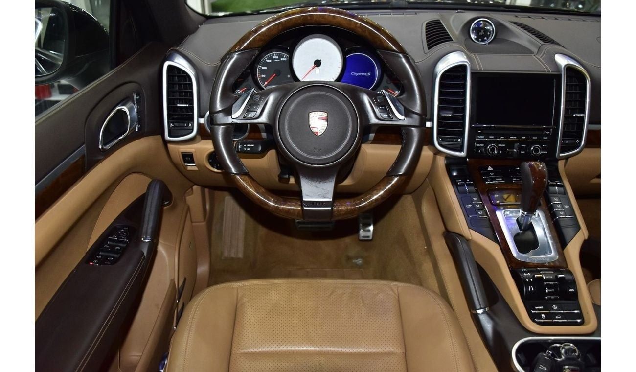 بورش كايان EXCELLENT DEAL for our Porsche Cayenne S ( 2012 Model ) in Black Color GCC Specs