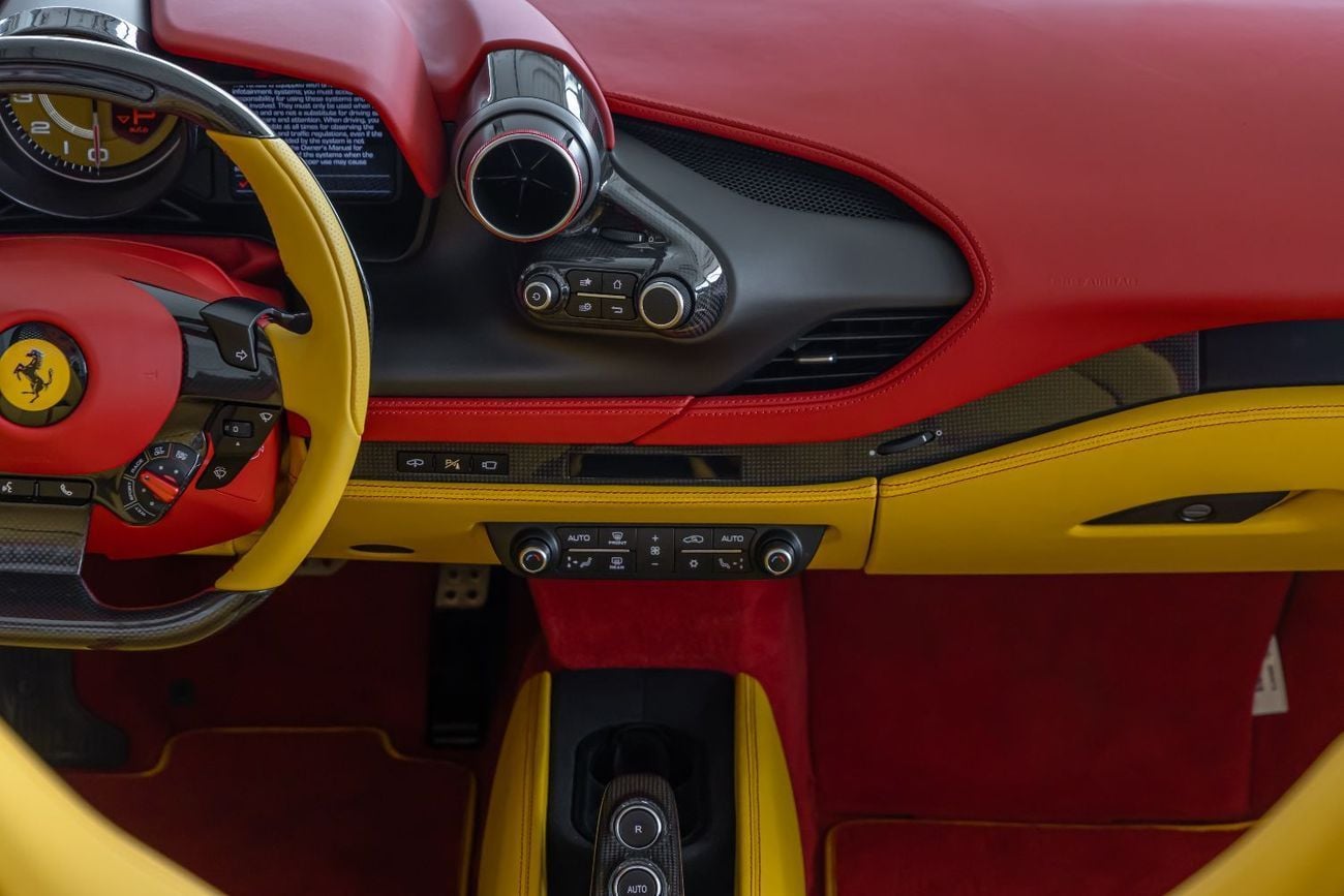 Ferrari F8 Spider STD 3.9T V8 Ferrari F8 Spider 2022 | Pristine | Fully Carbon Interior &amp; Exterior | Carbon Steeri