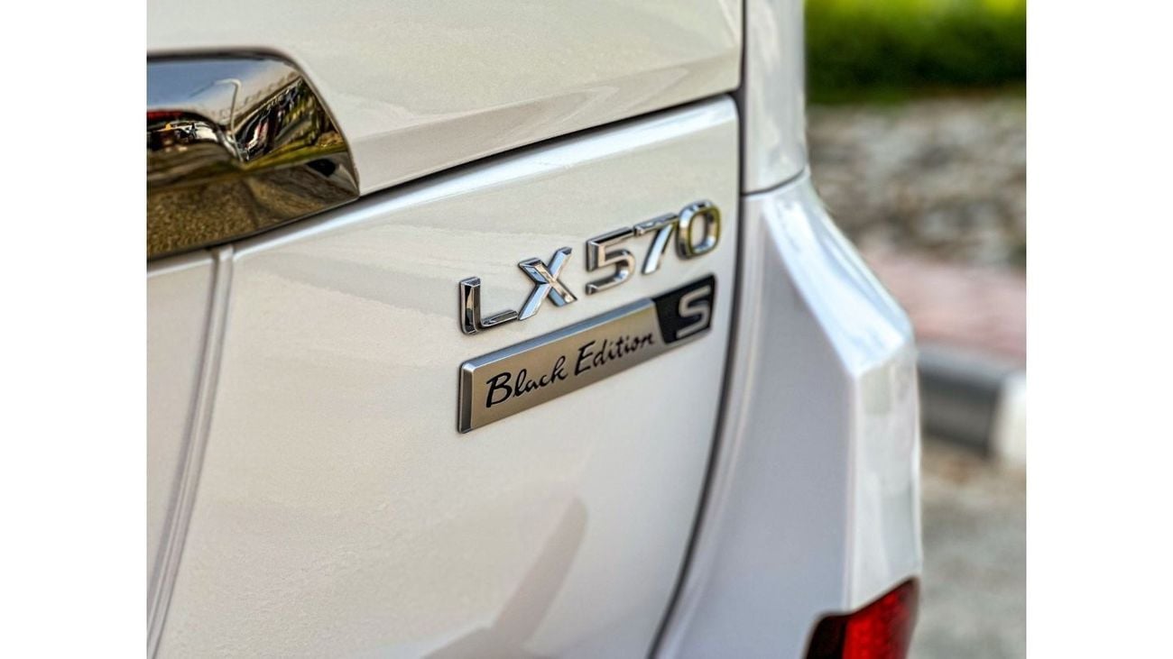 Lexus LX 570 Signature Black Edition LEXUS LX570S BLACK EDITION , 3 YEARS WARRANTY , GCC SPECIFICATION , 5dr SUV,