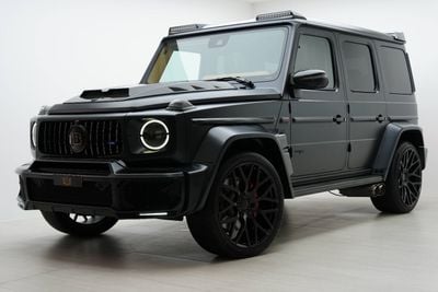مرسيدس بنز G 63 AMG BRABUS G800 برابوس G800 وايدستار، برابوس الأصلية، حزمة ألياف الكربون الكاملة، زجاج خلفي، ستارلايت!!