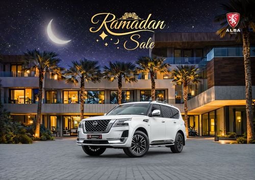 Nissan Patrol Patrol LE Platinum | 5,092 P.M | 0% Downpayment | Nissan Warranty! | Ramadan Offer!