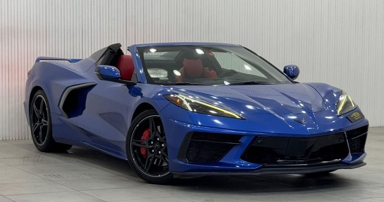 Chevrolet Corvette 3LT 6.2L (495 HP) Coupe 2021 Chevrolet Corvette 3LT, 1 Year Warranty, Full Service History, GCC