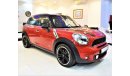 ميني كوبر إس كونتري مان ORIGINAL PAINT ( صبغ وكاله ) FULL SERVICE HISTORY ( Mini Countryman Cooper S ALL4 2015 G