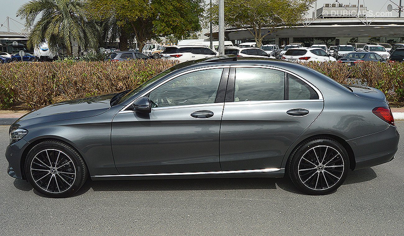 Mercedes-Benz C200 2019 AMG, Sedan, GCC, 0km with 2 Years Unlimited Mileage Warranty from Dealer (RAMADAN OFFER)