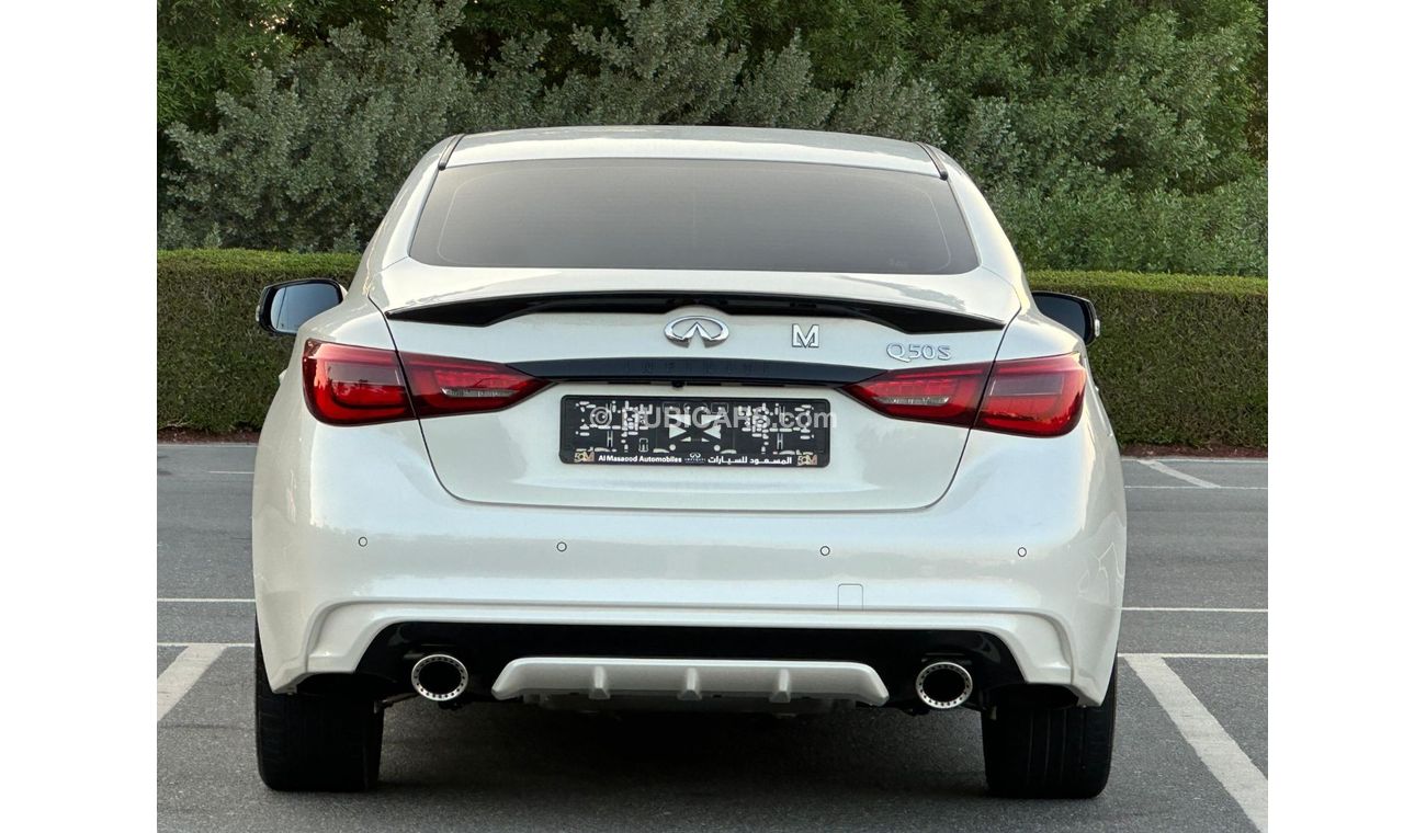 Infiniti Q50 2023 Q-50 S V6 GCC// 3 YEARS WARRANTY AND SERVICE CONTRACT// ORGINAL PAINT// 2KEYS