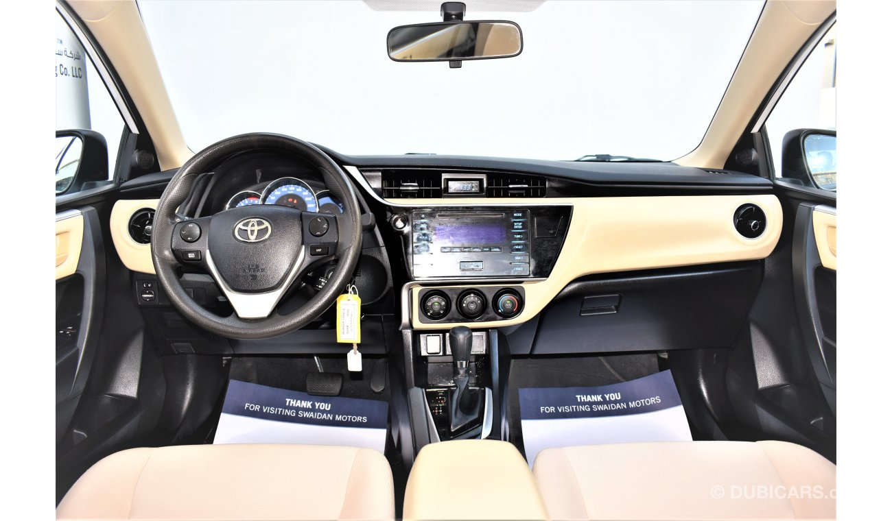 Toyota Corolla AED 1272 PM | 0% DP | 2.0L SE GCC WARRANTY