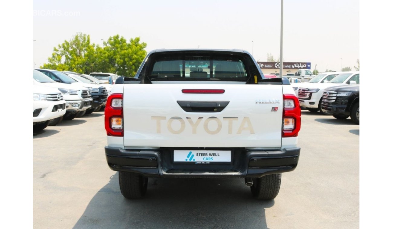 تويوتا هيلوكس 2023 | BRAND NEW HILUX GR SPORT 4X4 - 4.0 L A/T WITH 360 CAMERA D/C - WITH GCC SPECS - EXPORT ONLY