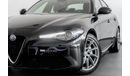 Alfa Romeo Giulia 2.0L Turbo Engine 2.0
