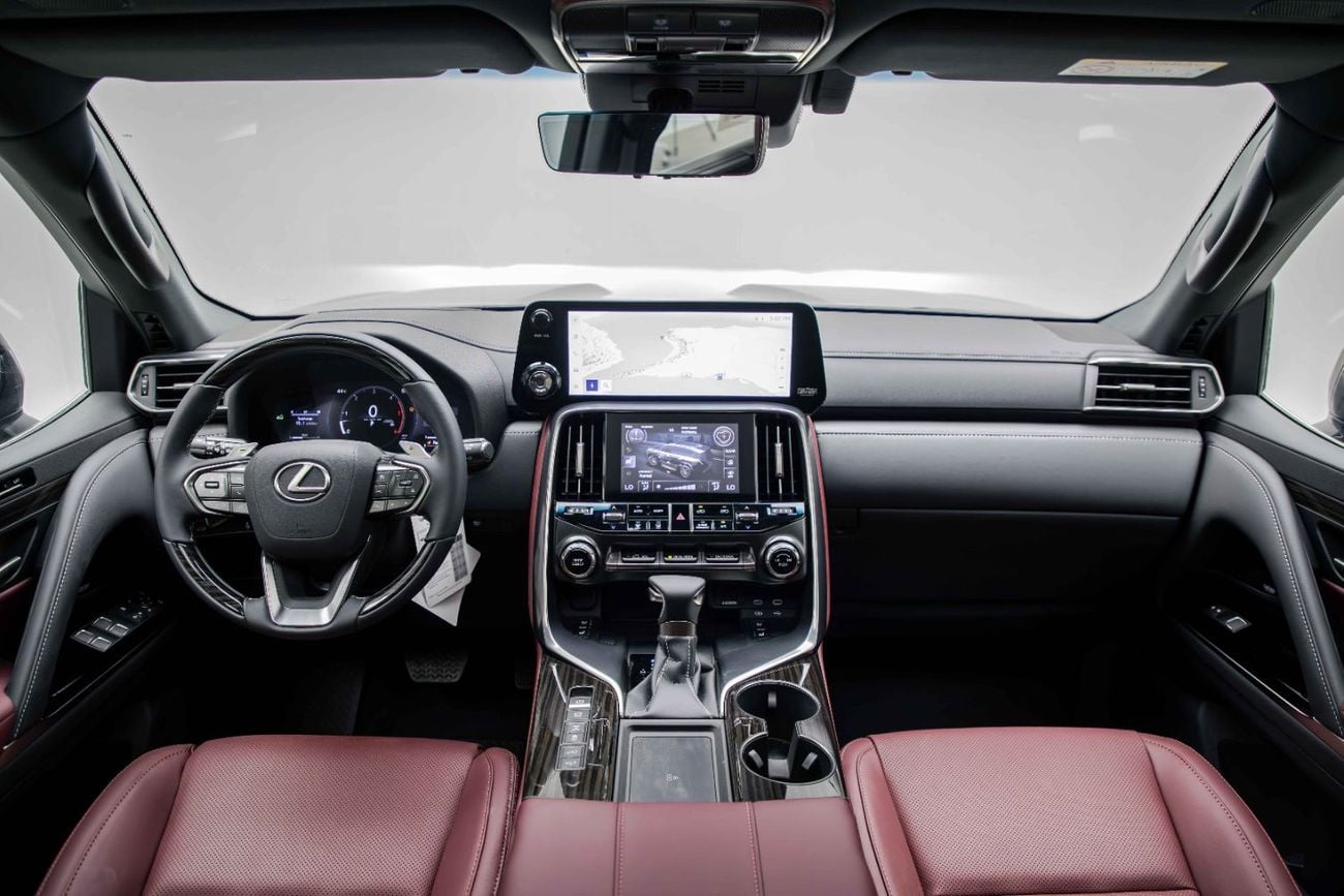 Lexus LX 500 LX500D 3.3L - Graphite Black Inside Crimson | Export Only