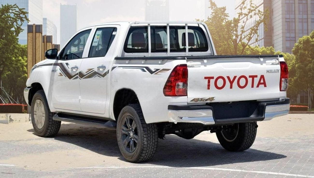 Toyota Hilux 2.7 DC GLX  4X4 PETROL, MANUAL AC, KEY START, MODEL 2024