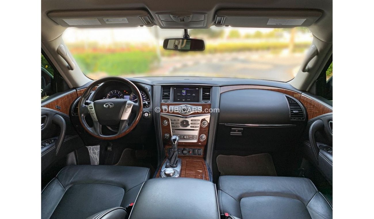 Infiniti QX80 Luxe 7st Black Edition 5.6L-8 Cyl-Full Option- Excellent Condition- Bank Finance Available -Low Kilo