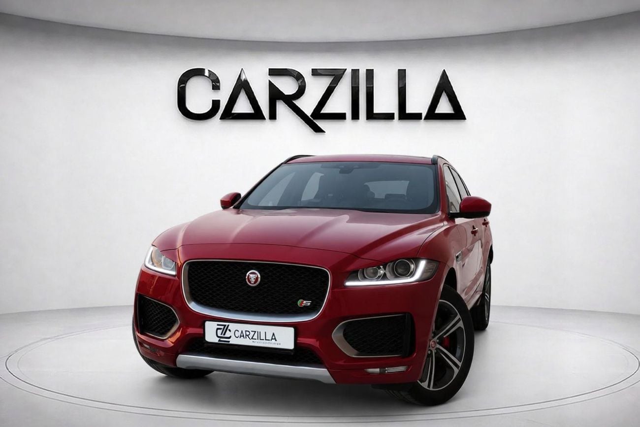 Jaguar F-PACE S Jaguar F-PACE 2018 l Supercharged V6 l AED 1,069 / Monthly