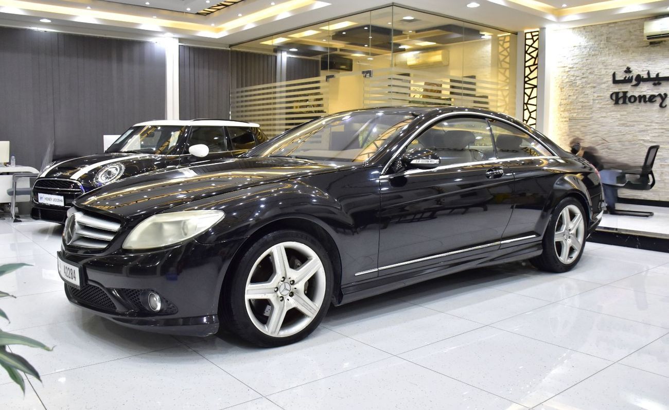 Mercedes-Benz CL 500 EXCELLENT DEAL for our Mercedes Benz CL500 ( 2007 Model ) in Black Color GCC Specs