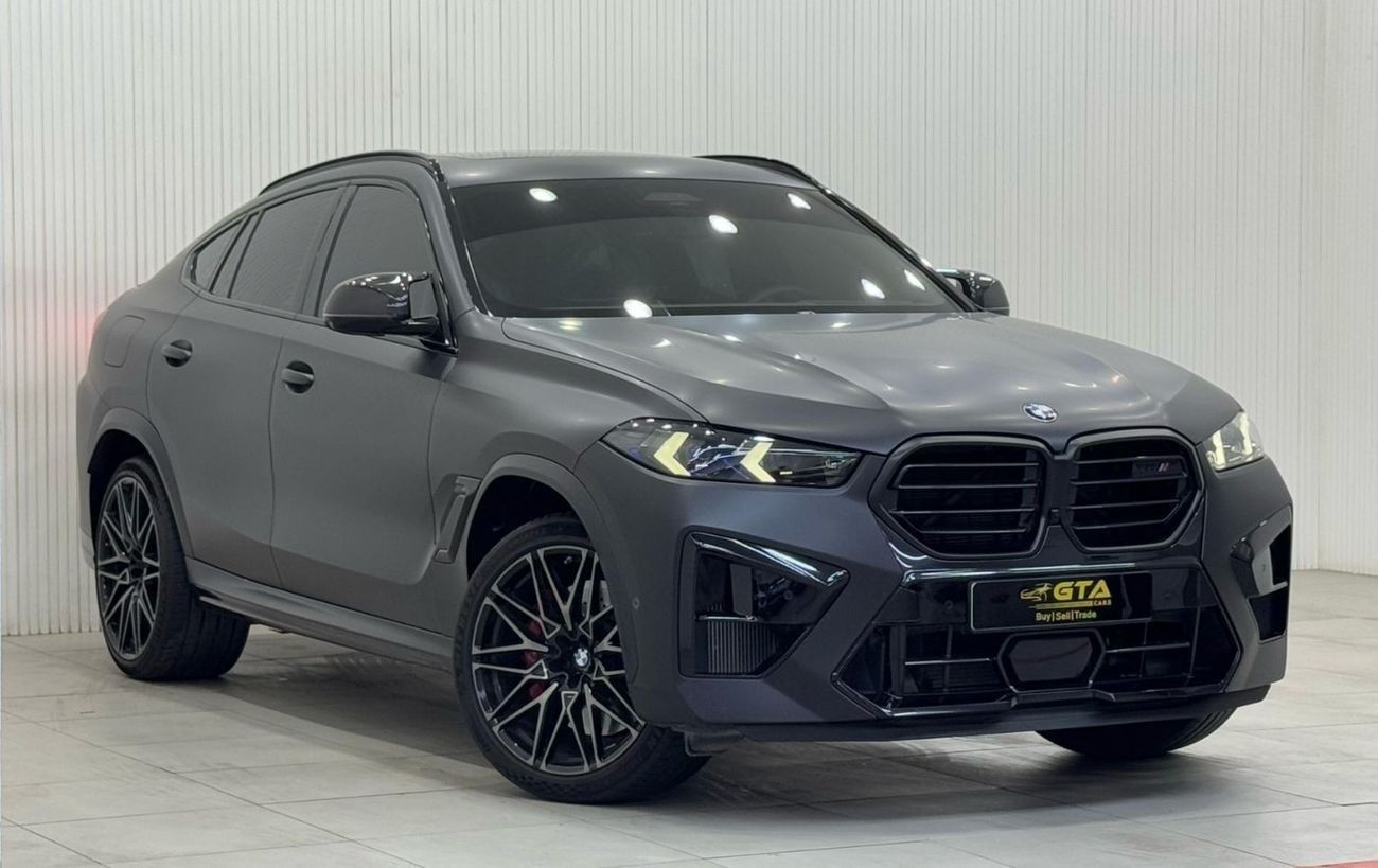 بي أم دبليو X6 M Competition 4.4L 2025 BMW X6M Competition, 5 Years AGMC Agency Warranty + Service Package, Full Serv