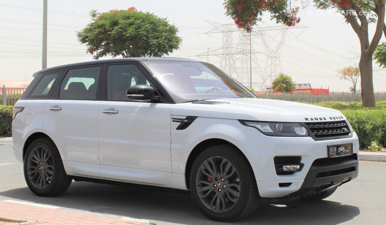 Land Rover Range Rover Sport Supercharged SPORT 3.0SC V6 HST 2016 GCC WITH AGENCY SERVICE CONTRACT IN MINT CONDITION