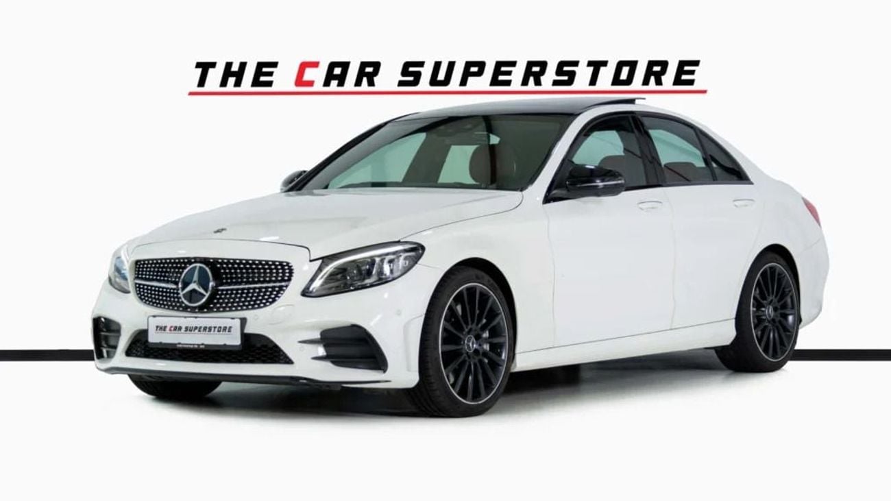 Mercedes Benz C43 AMG AMG SPORT GCC- -well maintained-high specifications-Night Package