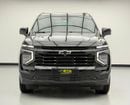 Chevrolet Tahoe 2025 Chevrolet Tahoe RST, 10/2028 Chevrolet Warranty, Full Chevrolet Service History, GCC
