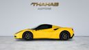 فيراري ف ٨ سبيدر STD - 2023 | 7 YRS SERVICE CONTRACT | FULL SERVICE HISTORY | GCC | LOW MILEAGE | PERFECT CONDITION