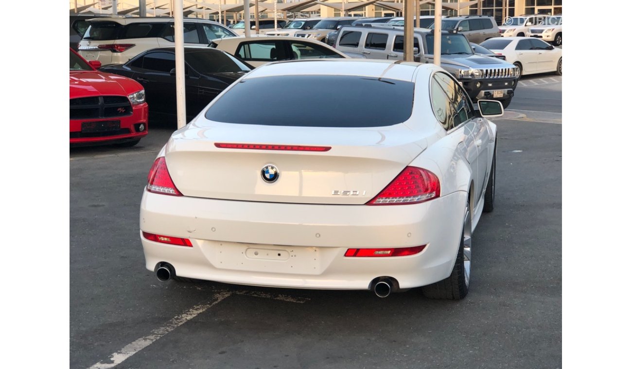 BMW 630i Bmw 630 model 2009 GCC car prefect condition full option low mileage panoramic roof leather seats ba