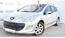 Peugeot 308 SW 1.6L TURBO 2011 MODEL GCC SPECS